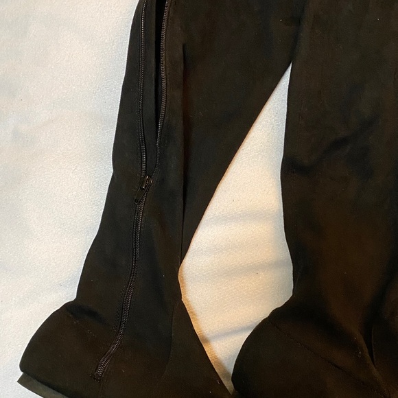 Nature Breeze• Black• Over-the-Knee Boots - Picture 4 of 6